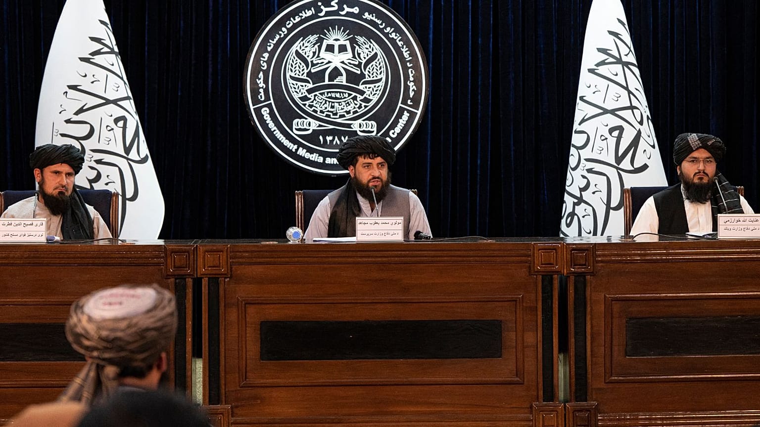 مولوی محمد یعقوب مجاهد، سرپرست وزارت دفاع 