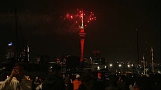 La Sky Tower di Auckland, in Nuova Zelanda
