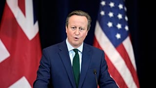British Foreign Secretary David Cameron