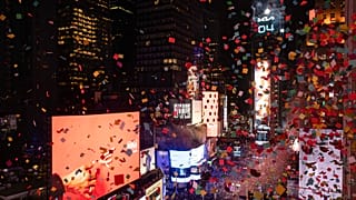 Times Square, New York, 2023. december 31.