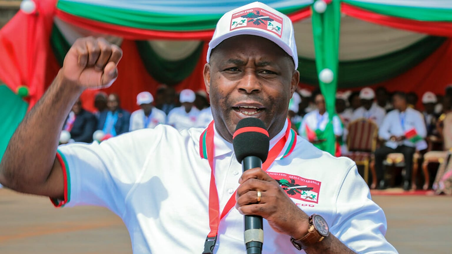 Burundi Devlet Başkanı Evariste Ndayishimiye