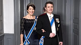 La princesse Mary du Danemark et le prince héritier Frederick lors d'un gala en l'honneur du président de l'Islande en janvier 2017\.