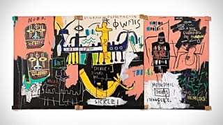 Jean-Michel Basquiat's 'El Gran Espectaculo' or 'The Nile'
