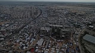 الخيام في مدينة رفح