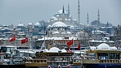 زمستان استانبول، عکس تزیینی است