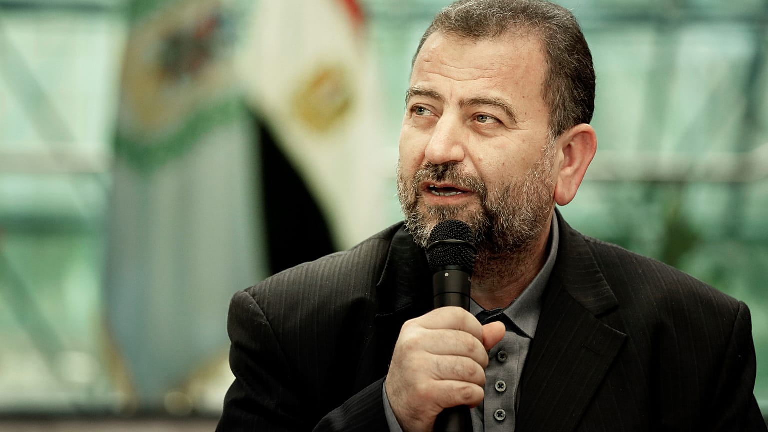 Saleh al-Arouri au Caire, en Égypte, le jeudi 12 octobre 2017.