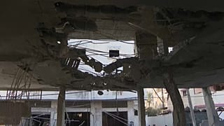 آثار القصف على رفح