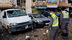 مكان الاستهداف في ضاحية بيروت الجنوبية