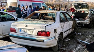  محل انفجار 