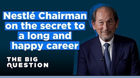 Nestlé Chairman Paul Bulcke talks all things languages and business on The Big Question