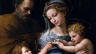 Madonna della Rosa di Raffaello (1518-1520)
