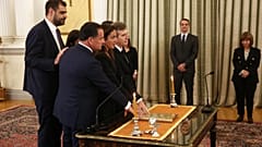 Ορκωμοσία νέων υπουργών και υφυπουργών της ελληνικής κυβέρνησης