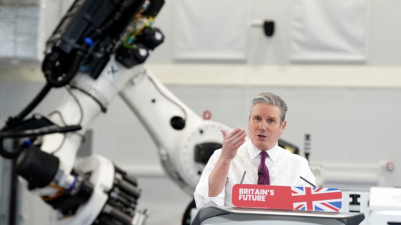 Keir Starmer, leader del partito laburista del Regno Unito