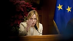 Az olasz miniszterelnök római sajtótájékoztatóján