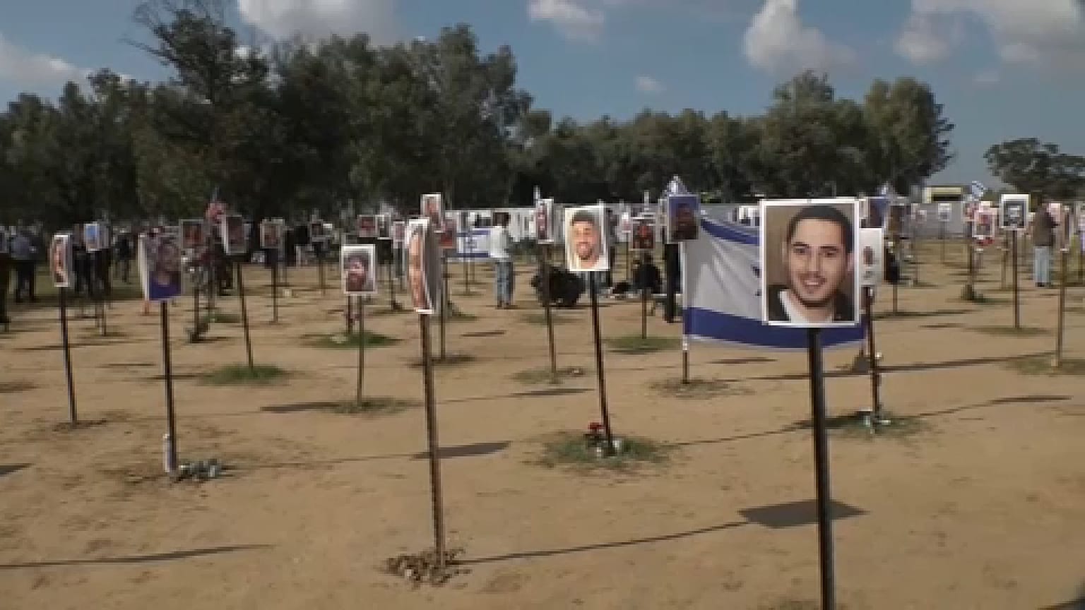 Il luogo dove è stato organizzato il festival musicale Supernova vicino al kibbutz Re'im