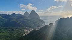 Climbing the UNESCO-designated Gros Piton is a spectacular two-hour toil up a rocky ascent. 