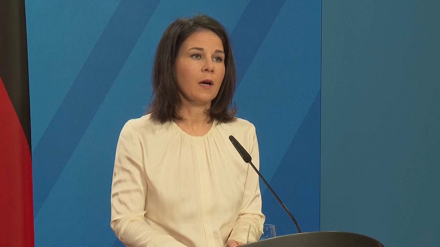 وزيرة الخارجية الألمانية أنالينا بيربوك- 5 كانون الثاني 2024