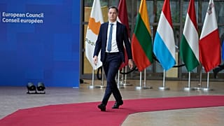 Alexander de Croo be der Vorstellung seiner EU-Pläne am 5.1.24