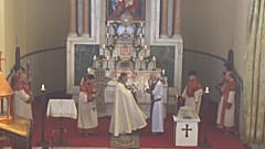 Weihnachtszgottesdienst in einer armenischen Kirche in Bagdad