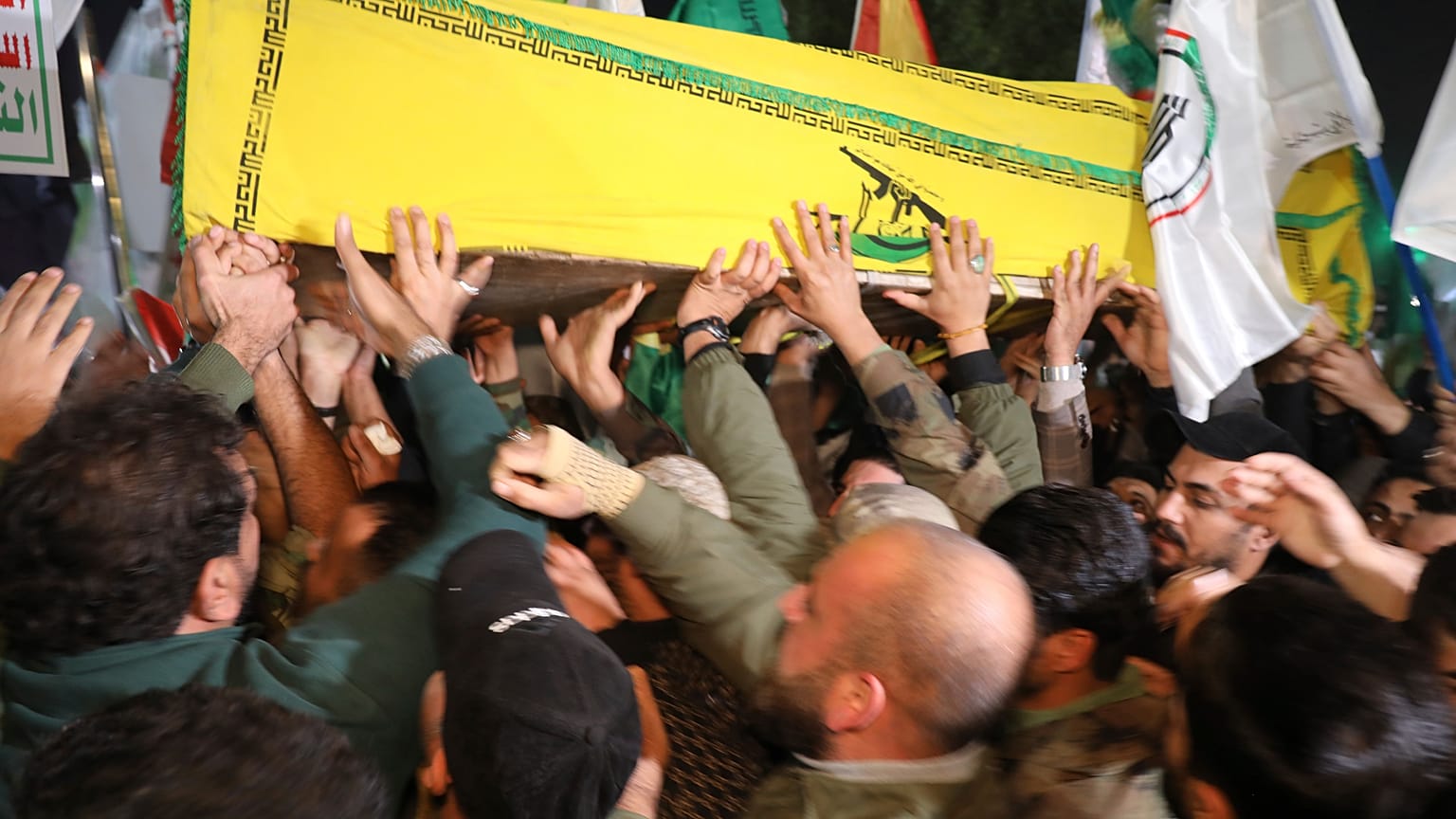 تشييع عناصر الحشد الشعبي 
