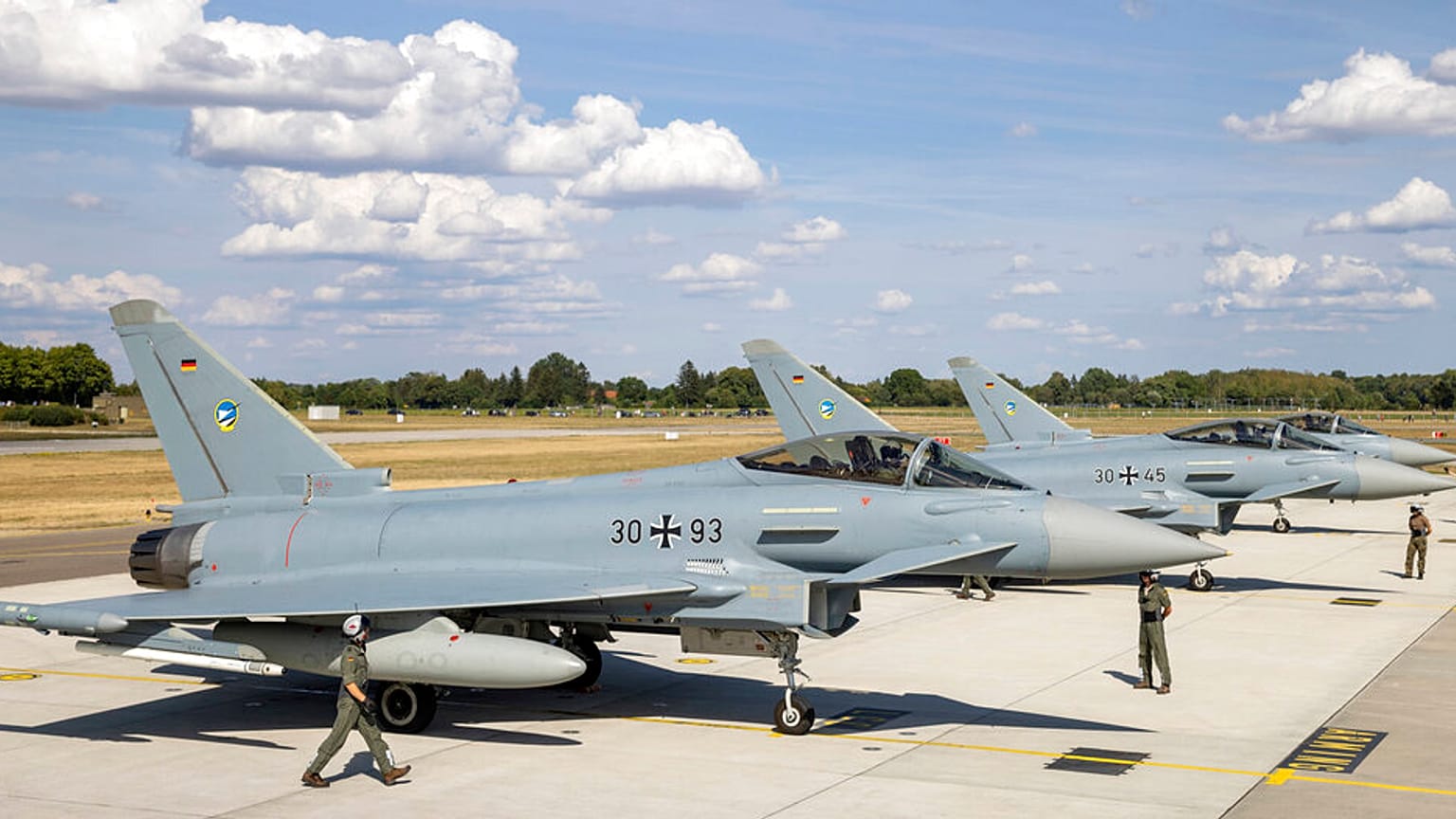Eurofighter savaş uçakları