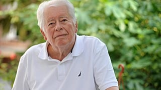 Ferdinandy György budapesti otthonában 2017. szeptember 26-án
