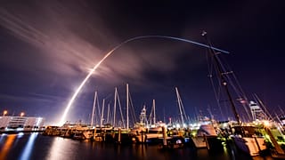 İniş aracoını taşıyan Vulcan roketi Florida'daki Cape Canaveral Uzay Üssü'nden fırlatıldı