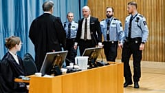 Breivik comparece en un tribunal de Oslo este lunes 8 de enero de 2024