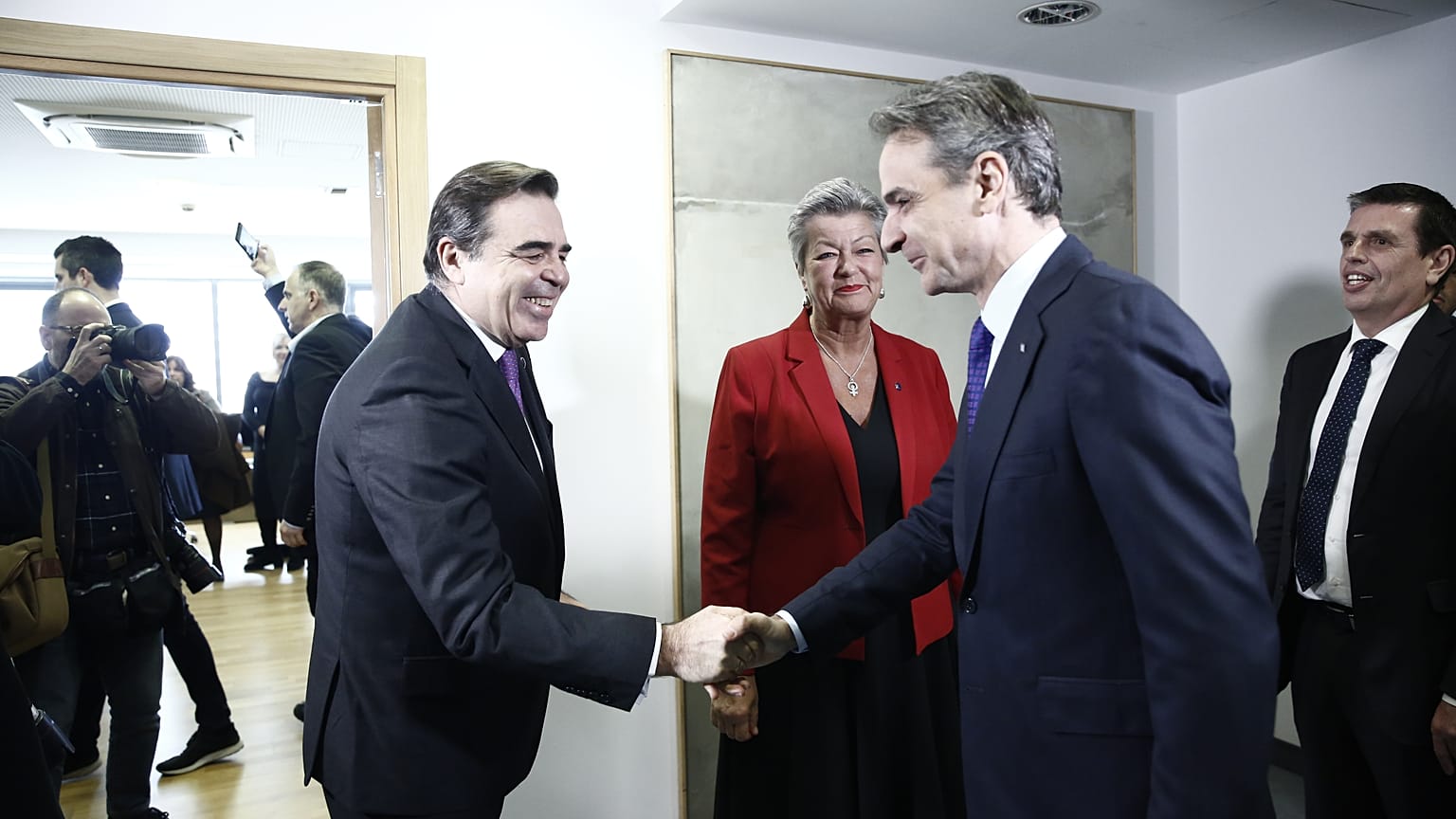 Μαργαρίτης Σχοινάς, Κυριάκος Μητσοτάκης