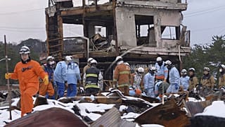 Ishikawa atravessa forte período de queda de neve