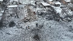 Последствия российского удара по Новомосковску в Днепропетровской области