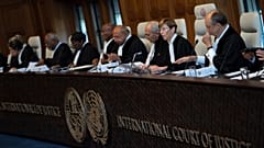 أعضاء من محكمة العدل الدولية ـ لاهاي 