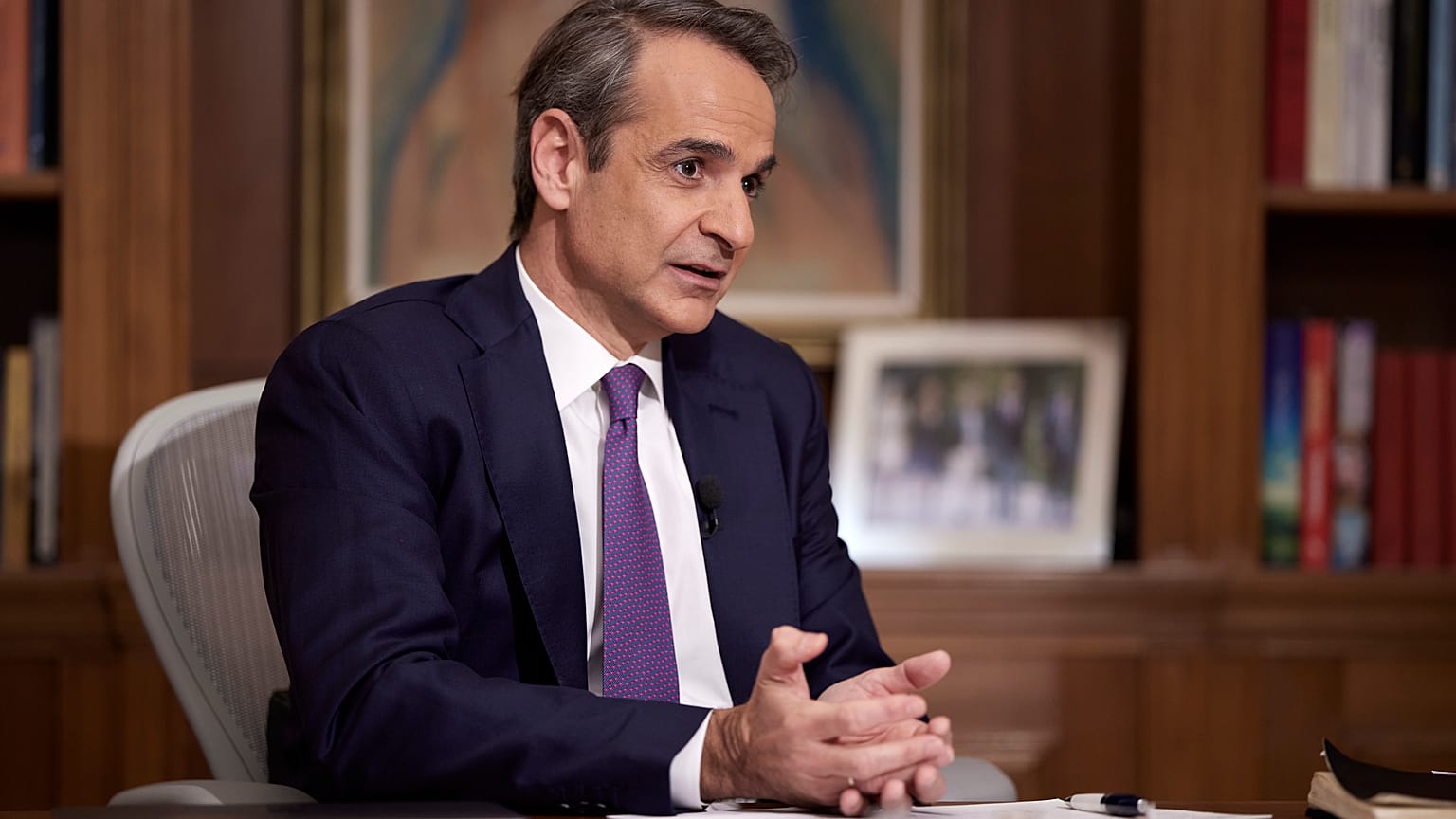 Ο Κυριάκος Μητσοτάκης