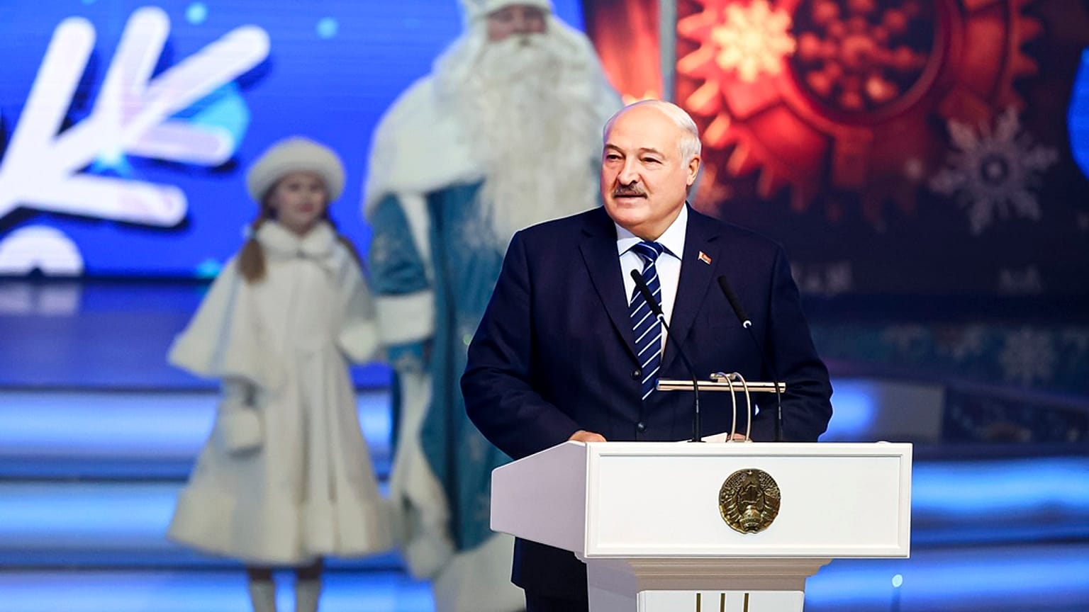 Le président du Belarus, Alexandre Loukachenko, photographié en décembre.