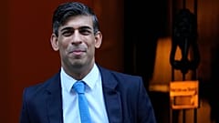 Der britische Premierminister Rishi Sunak ist zu Besuch in der Ukraine. 