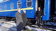 Риши Сунак прибыл в Киев на поезде