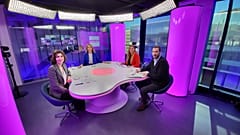 Méabh Mc Mahon con Eva-Maria Poptcheva, Kait Bolongaro y João Albuquerque 