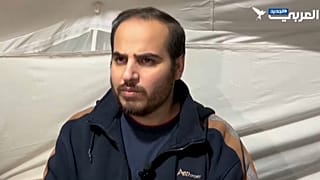 الصحفي الغزي ضياء الكحلوت بعد الإفراج عنه من المعتقلات الإسرائيلية