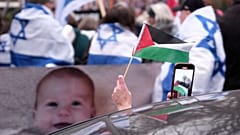 المظاهرات في لاهاي