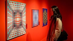 A budapesti Vasarely Múzeum gyűjteménye Szöulban