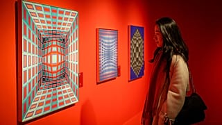 A budapesti Vasarely Múzeum gyűjteménye Szöulban