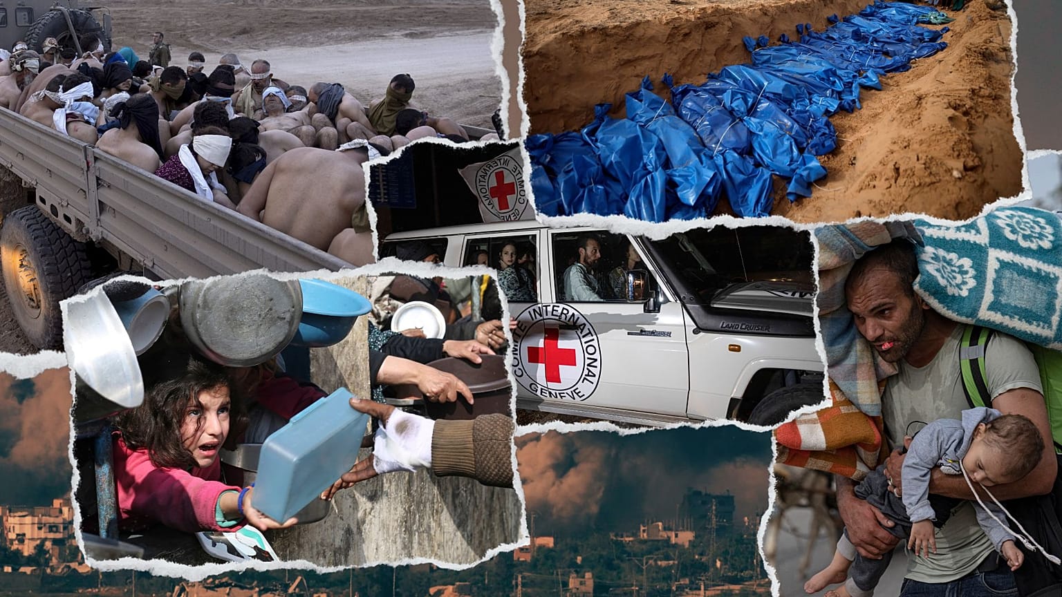 دخلت الحرب على غزة يومها الـ 100 ووثقت الكاميرات أحداثها الدموية