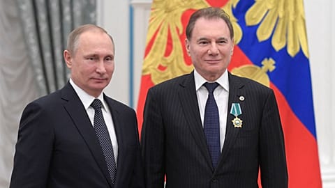 Putyin és Khavinson, 2017