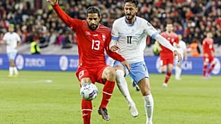 O Σαγκίβ Χεχεσκέλ σε παλιότερο αγώνα με την φανέλα της Εθνικής Ισραήλ κόντρα στην Ελβετία