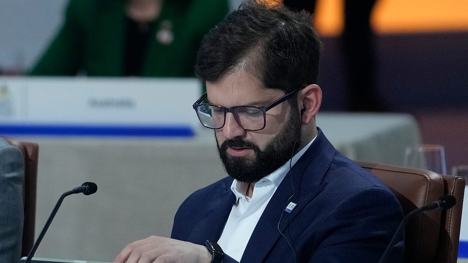 Şili Devlet Başkanı Gabriel Boric