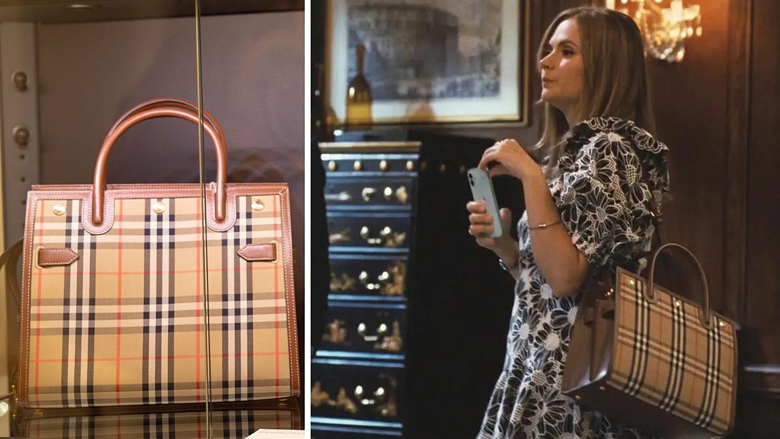 'Succession' props including a ludicrously capacious bag sell at auction 