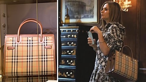 'Succession' props including a ludicrously capacious bag sell at auction 