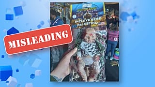 Made in Israel? Blutverschmierte palästinensische Babypuppe in Mexiko entdeckt