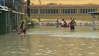Überschwemmungen in Brasilien nach heftigen Regenfällen