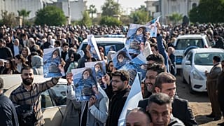 Διαδήλωση στην Αρμπίλ μετά τα ιρανικά χτυπήματα στο ιρακινό Κουρδιστάν